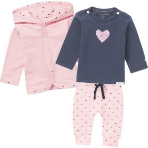 Noppies Ensemble de v&ecirc;tements 3 pi&egrave;ces Light Rose Taille 62