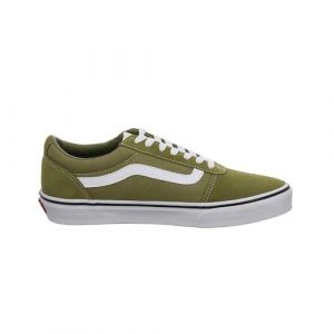 Vans Homme Filmore Decon Basket, Suede/Canvas Olive/White, 42 EU