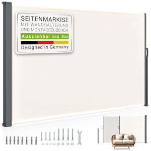 Brise-vent, parasol Dubaï - 300 x 160 cm - beige