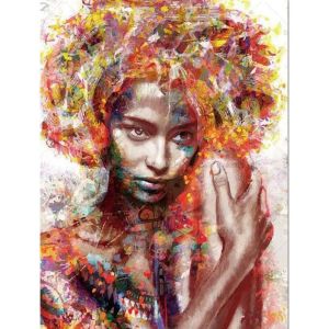 Peinture au numéro : Peinture Femme nue - sans châssis en bois