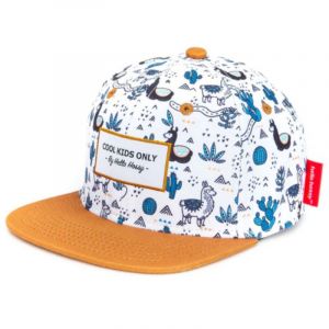 Hello Hossy Lama - Casquette enfant LAMA BLANC MARRON 3 - 6 ans 52 cm