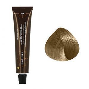 Kin Cosmetics Coloration permanente sans ammoniaque aux 5 huiles 9.0 : Blond Tr&egrave;s Clair Sans ammoniaque, Cr&egrave;me 60ml