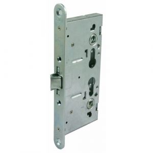 Tesa Serrure à larder double fouillot - pour porte acier - axe 65 mm - CF5E Sécurité