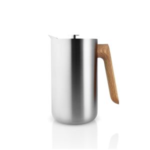 Eva Solo Cafetière à piston Nordic Kitchen / Pichet isotherme - 1 L inox,chêne en métal