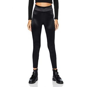 Urban classics Legging Femme Shiny High Waist XL noir