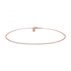 Elli Collier Femme Choker Basic en Argent Sterling (925/1000)