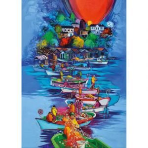 KS Games Puzzle 1000 pièces : Ishermen Series I