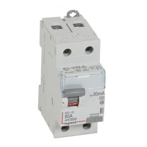 Legrand INTERRUPTEUR DIFFERENTIEL DX3-ID 2P 80A A 30MA 411557