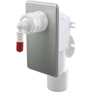 Alca Siphon Entonnoir DN40 et DN50 avec cache en acier inoxydable (AKS7)