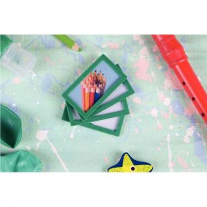 Image de Tarifold Cadres d'affichage adhésif - 80x45mm - vert