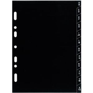 Exacompta 14223E - Recharge index alphab&eacute;tique 7 feuillets pour Exatime 14