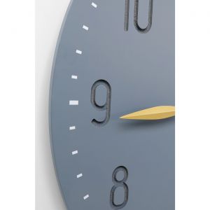 Image de Kare Design Horloge murale Mailo 50cm grise