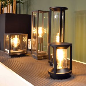 Lucide Potelet Cadix aluminium moul&eacute; sous pression 50 cm