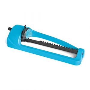 Cellfast Arroseur Oscillant Arroseur De Jardin pour Pelouse Fleurs Plantes 15 Buses Régulation sans Paliers Basic, Bleu