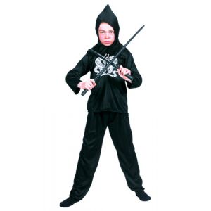 Image de Déguisement De Ninja &#8211; Enfant - Garçon - Taille 8/10 ans (128 à 140 cm)