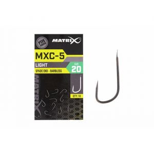 Matrix Hameçons sans ardillon MXC-5 Spade End (PTFE) x10