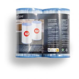 Intex Lot de 2 Filtres pour Pure Spa S2