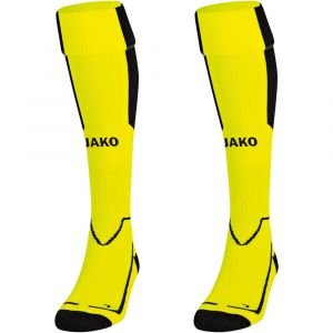 Jako Lazio Chaussettes, Jaune Fluo/Noir, 39-42 Mixte