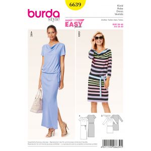 Burda Patron 6639 Robe