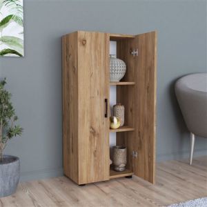 Armoire à 2 portes Åsnes 108 x 49 x 32 cm effet chêne