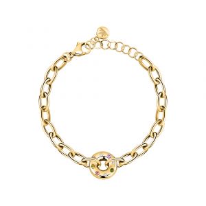 Morellato Bracelet pour femme en Acier serti de zircon - 0.010 g - taille : 163CM - SAVO13