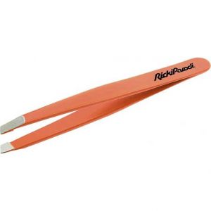 RickiParodi Pinça Oblíqua Inox Laranja 9cm
