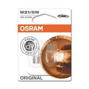 Osram Lot de 2 Lampes de signalisation halog&egrave;ne Original W21/5W