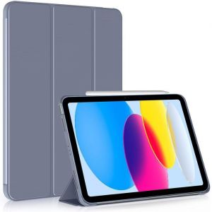 Coque Pour Ipad A16 (11") / Ipad 10 2022 (10,9" 10e Génération) Protection Antichoc Veille-Réveil Auto - Violet - E.F.Connection