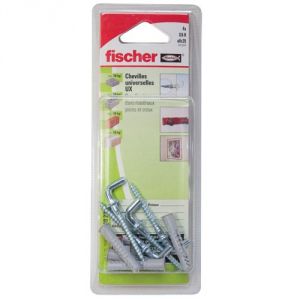 Fischer 40233 - Cheville multi-matériaux UX 6x35/4HK
