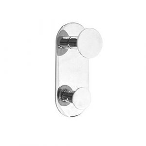 SMEDBO YK356 Time Crochet Double Vertical Laiton/Cuivre/Zinc Argent 5,5 x 4,3 x 13 cm