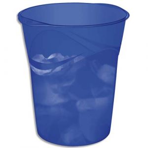 CEP Office Solutions Corbeille à papier Pro Happy - 14 litres - bleu électrique