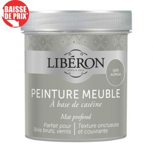 Liberon Peinture Meuble Caséine 0.5L Gris Alpaga