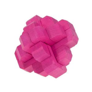 Image de Fridolin Casse-tête bambou Le nœud rond magenta