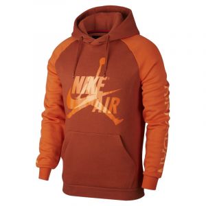 Nike Sweat à capuche en tissu Fleece Jordan Jumpman Classics - Marron - L - Unisex