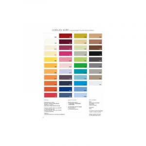 Fleuresse Taie d'oreiller Couleurs Satin Uni 9100-1000, Satin Mako 35x40 cm Couleur Blanc, 100% Coton, avec Fermeture éclair