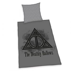 Herding Harry Potter parure de lit The Deathly Hallows 135 x 200 cm /