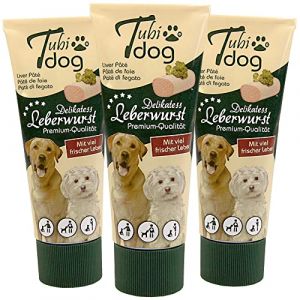 Hansepet Tubidog Leberwurst - ganz spezielle, hundegerechte Leberwurst in der Tube