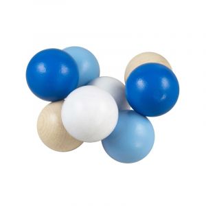 Detoa -39% - 8 boules en bois éveil bleu