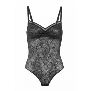 Body avec armatures Simone P&eacute;r&egrave;le Com&egrave;te noir