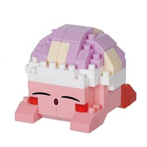 Kawada Kirby Sleep Model NBCC161 Puzzle de blocs de construction pour adultes et enfants | Les kits de modèle en plastique avec mini briques font d'excellents cadeaux de jeu pour garçons, filles et