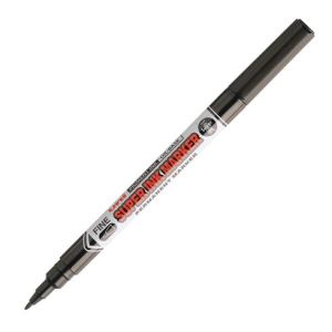 Image de Uni Ball Marqueur Super Ink permanent encre noire pointe fine