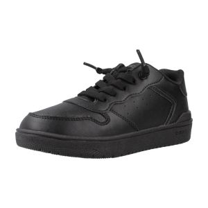 Geox Fille J Washiba Girl D Basket, Noir, 30 EU