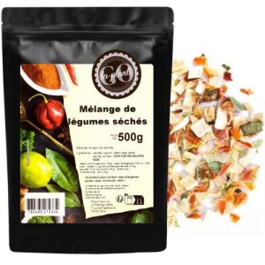 M&eacute;lange de l&eacute;gumes s&eacute;ch&eacute;s 500 g - LA PLANTIGO