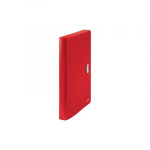 Leitz Boîte de rangement Recycle, 30 mm, A4, PP, rouge - Lot de 2