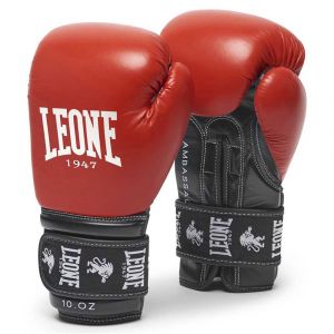 Leone1947 Gants De Combat Ambassador 16 Oz Red