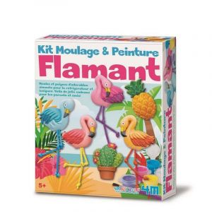 4M - Kidz Labs KIT DE MOULAGE: FLAMANT 3D
