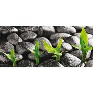 AG Bamboo on Stones, photo murale intissée, 202 x 90 cm, 1 part ART