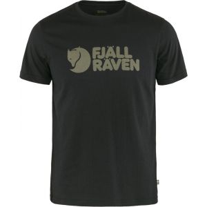 Fj&auml;llr&auml;ven Logo T-Shirt Homme, noir S T-shirts