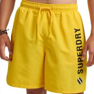 Superdry Maillot de bain vintage Homme Jaune