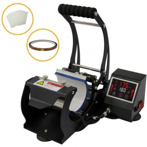 Monster shop PixMax Presse &agrave; Chaud Pour Tasses de Sublimation Loisirs Cr&eacute;atifs Imprimante Design Cr&eacute;ation [Ruban Thermor&eacute;sistante & Papier inclus]